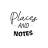 places and notes