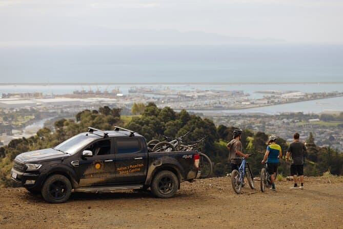 Private Mountain Bike Shuttles in the Nelson Hills with amazing trails and amazing views.