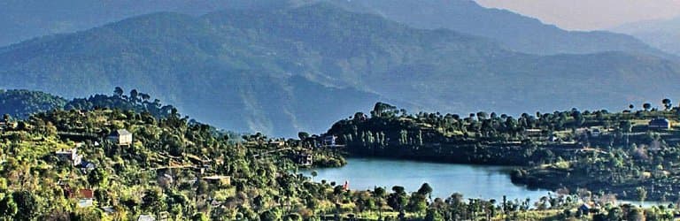Holy lake ' Kunt Bhyog' at an altitude of 1750 Mtr from sea level