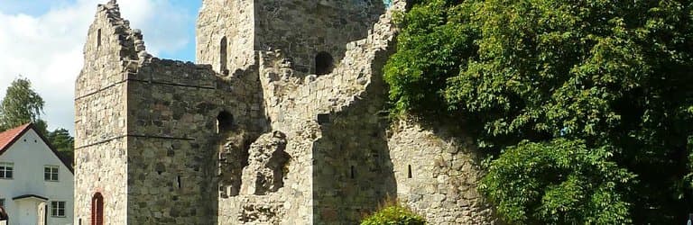 St Olof's Church ruins