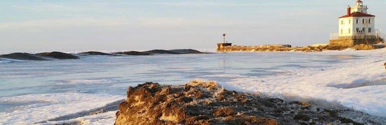 Headlands Beach in early March