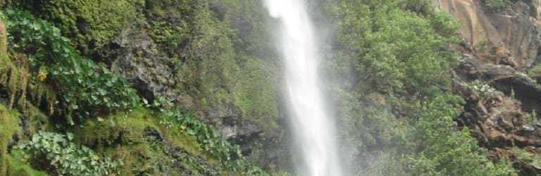 La cascade après une pluie