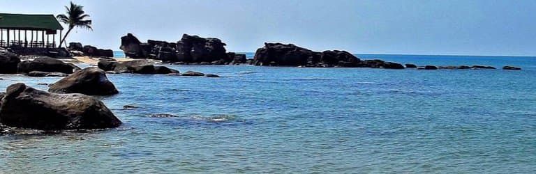 Вид с пляжа