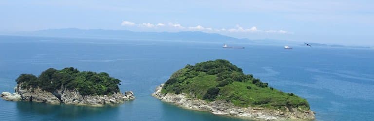 西側の眺望
