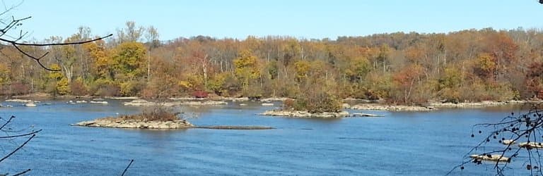 One of many beautiful views along the red trail 