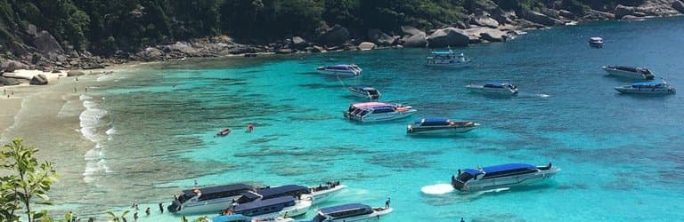 Explore the Similan Islands by boat