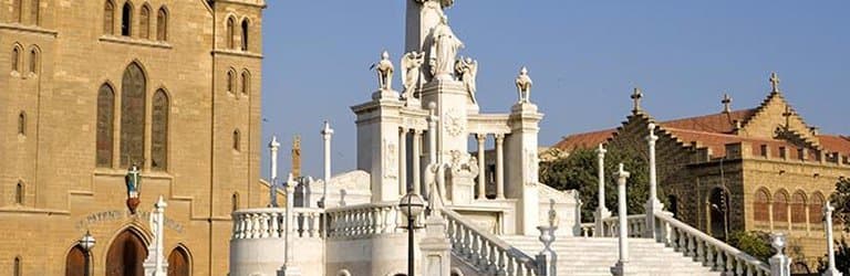 A view of St. Patrick's Cathedral.