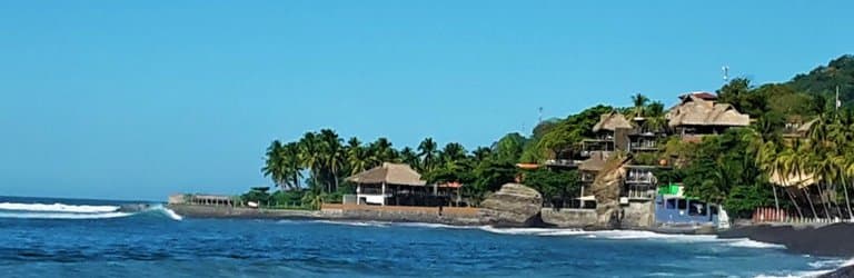 Driftwood Beach Bar El Tunco El Salvador