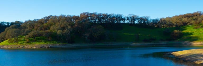 Low water this year, but still a pleasant late afternoon walk.