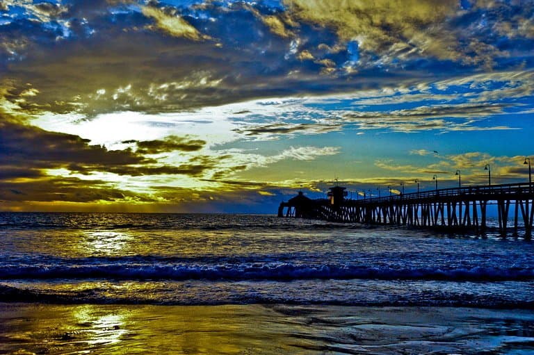 Sunset in Imperial Beach