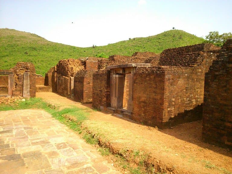 Ancient ruins of Buddhist settlement