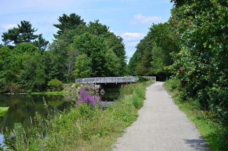 The Blackstone Canal at River Bend Farm Uxbridge ,Mass