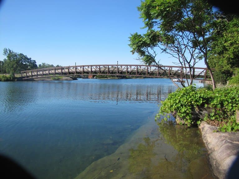 Bridge to Morgan Island