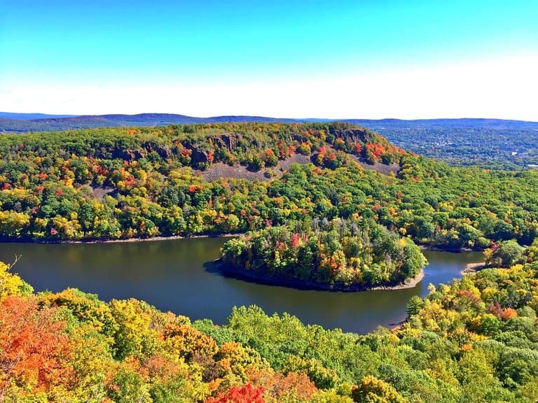 Beautiful fall hike