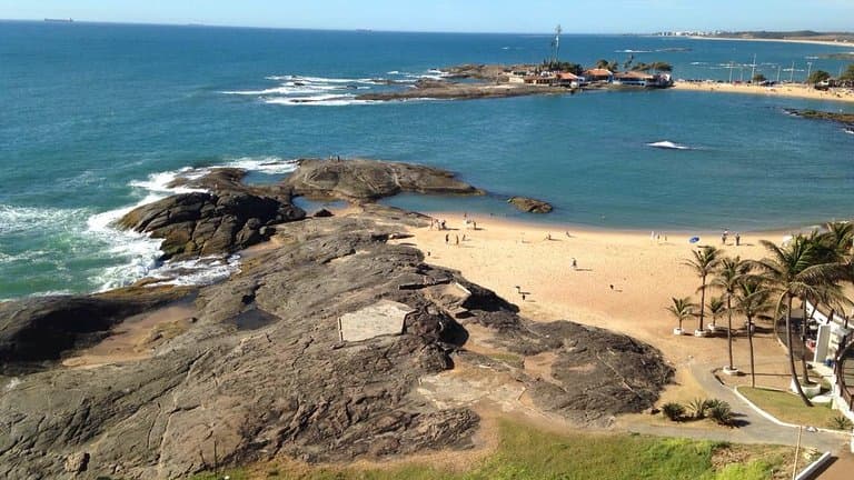 Linda praia!