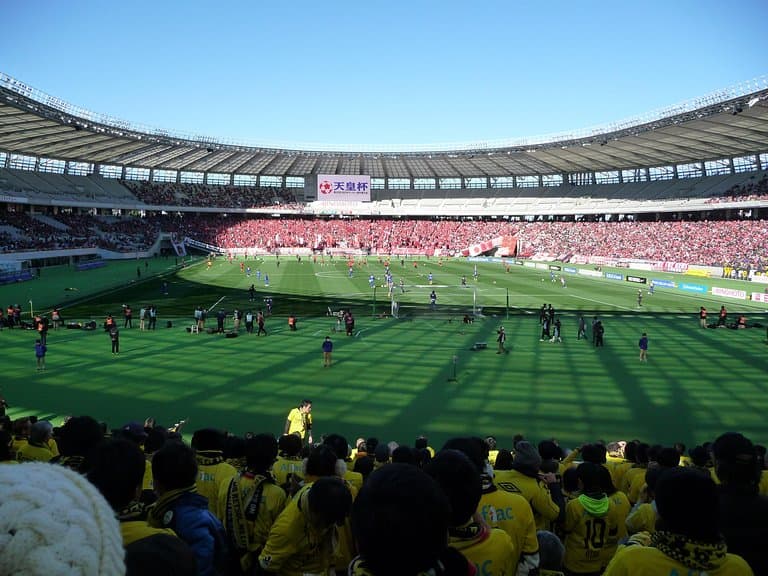 天皇杯準決勝、浦和vs柏、試合開始前