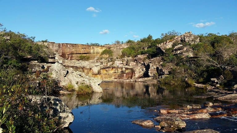 Um paraíso! 
Duas excelentes cachoeiras com trilhas leves.