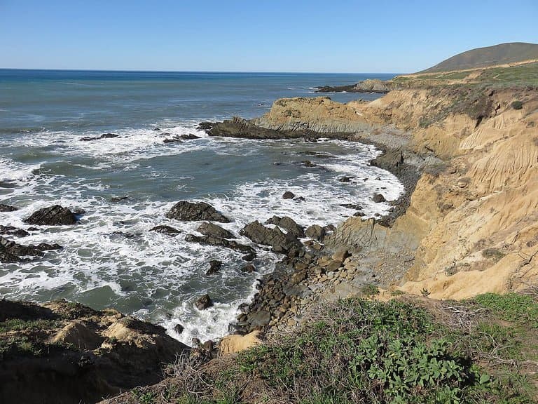 View on the coast