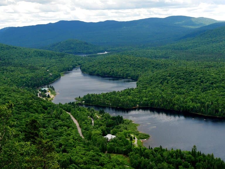 petit et grand lac Monroe