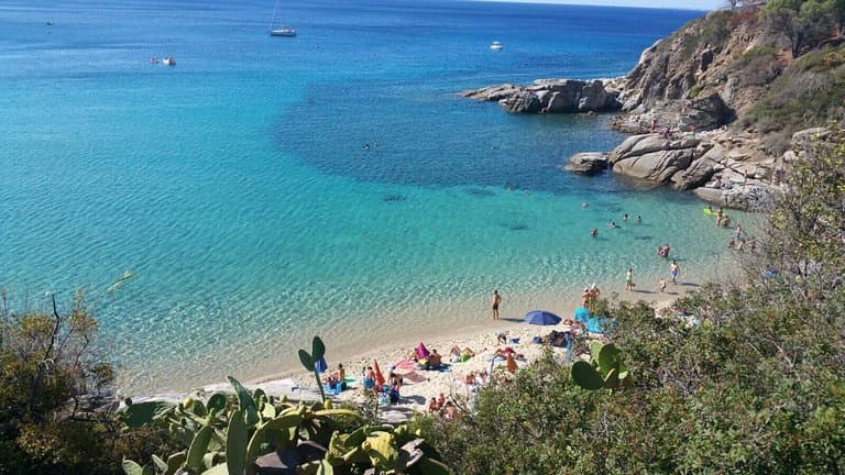 Cavoli beach