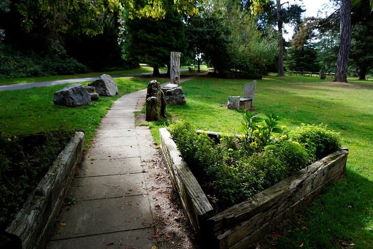 walkway close to car park