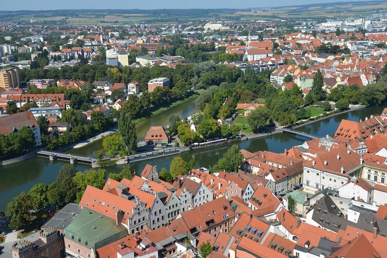 View from the top of the bell tower 