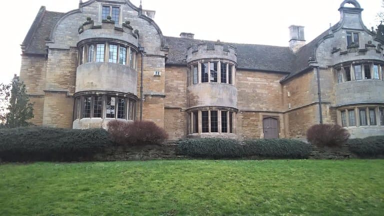 Rushden Hall - after which Rushden Hall Park is named. 