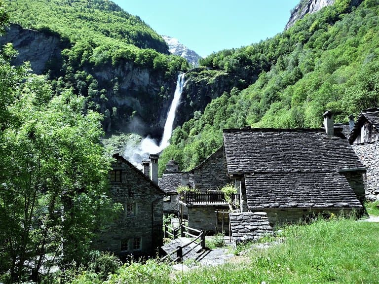 Vista dal paese