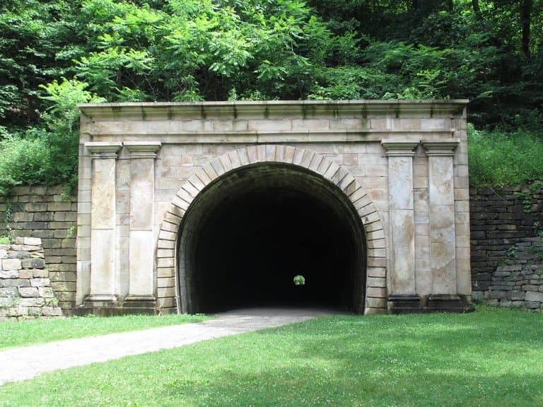 Staple Bend Tunnel - West Portal
