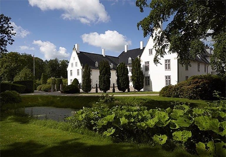 Slottet set fra nordsiden