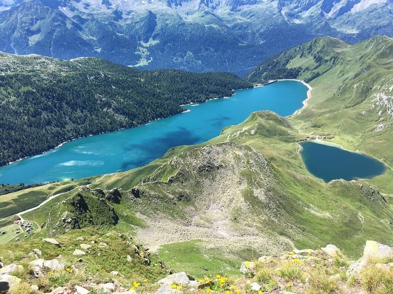Ritom Funicular and Lake Ritom