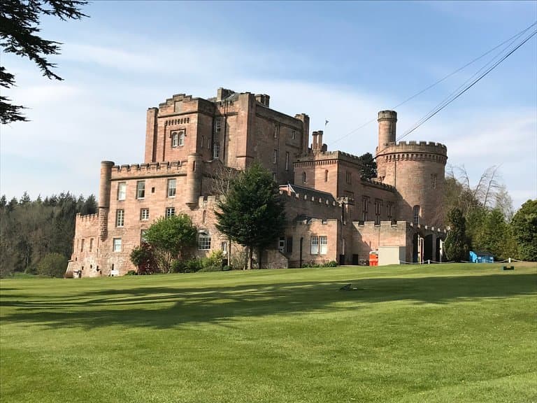 Dalhousie Castle Falconry Bonnyrigg near Edinburgh