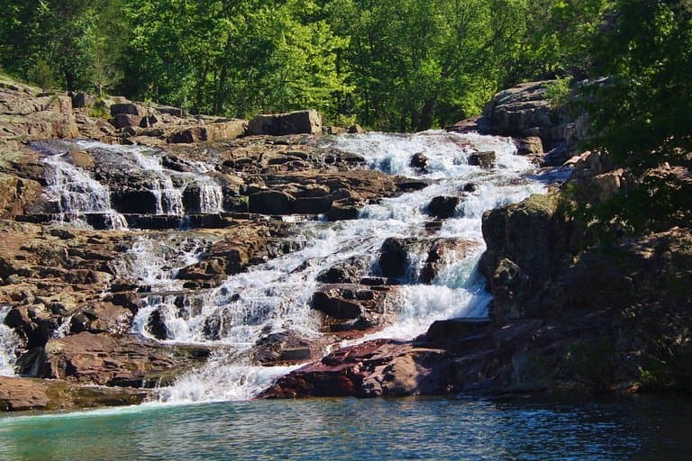 The Falls after heavy rainfall.