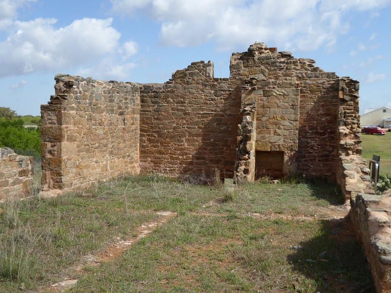 Remains of Hospital