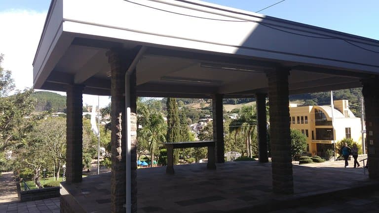 áreaexterna da igreja. 