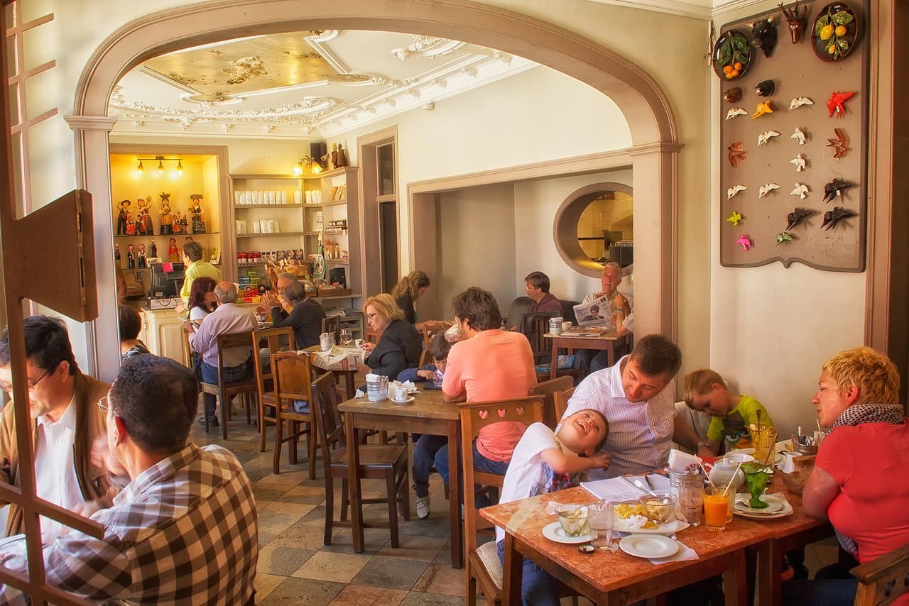 Relaxing family atmosphere