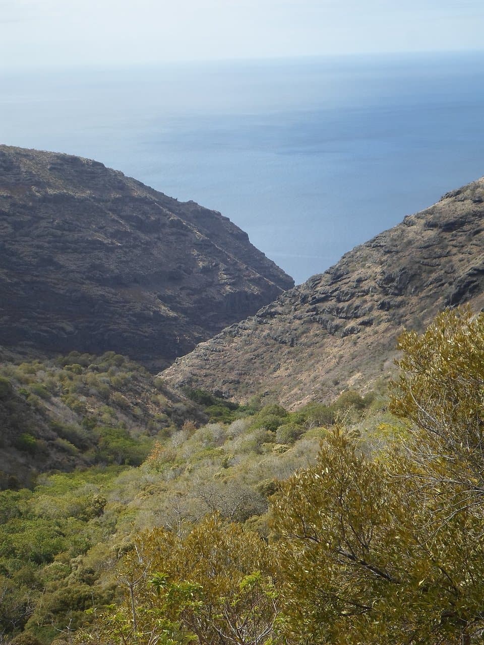 Valley from near the top of the Post Box Walk