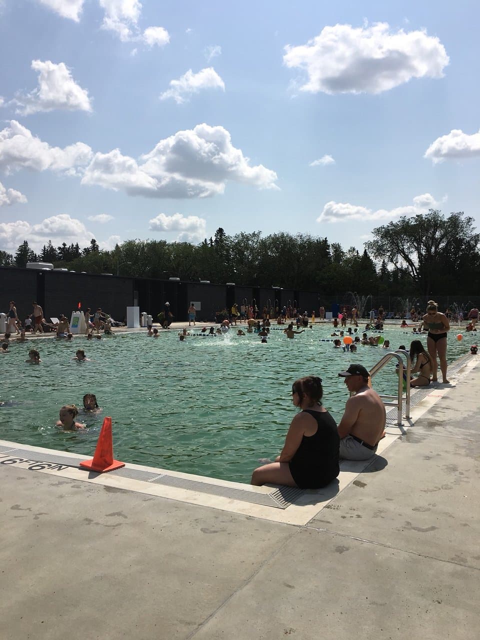 borden natural swimming pool