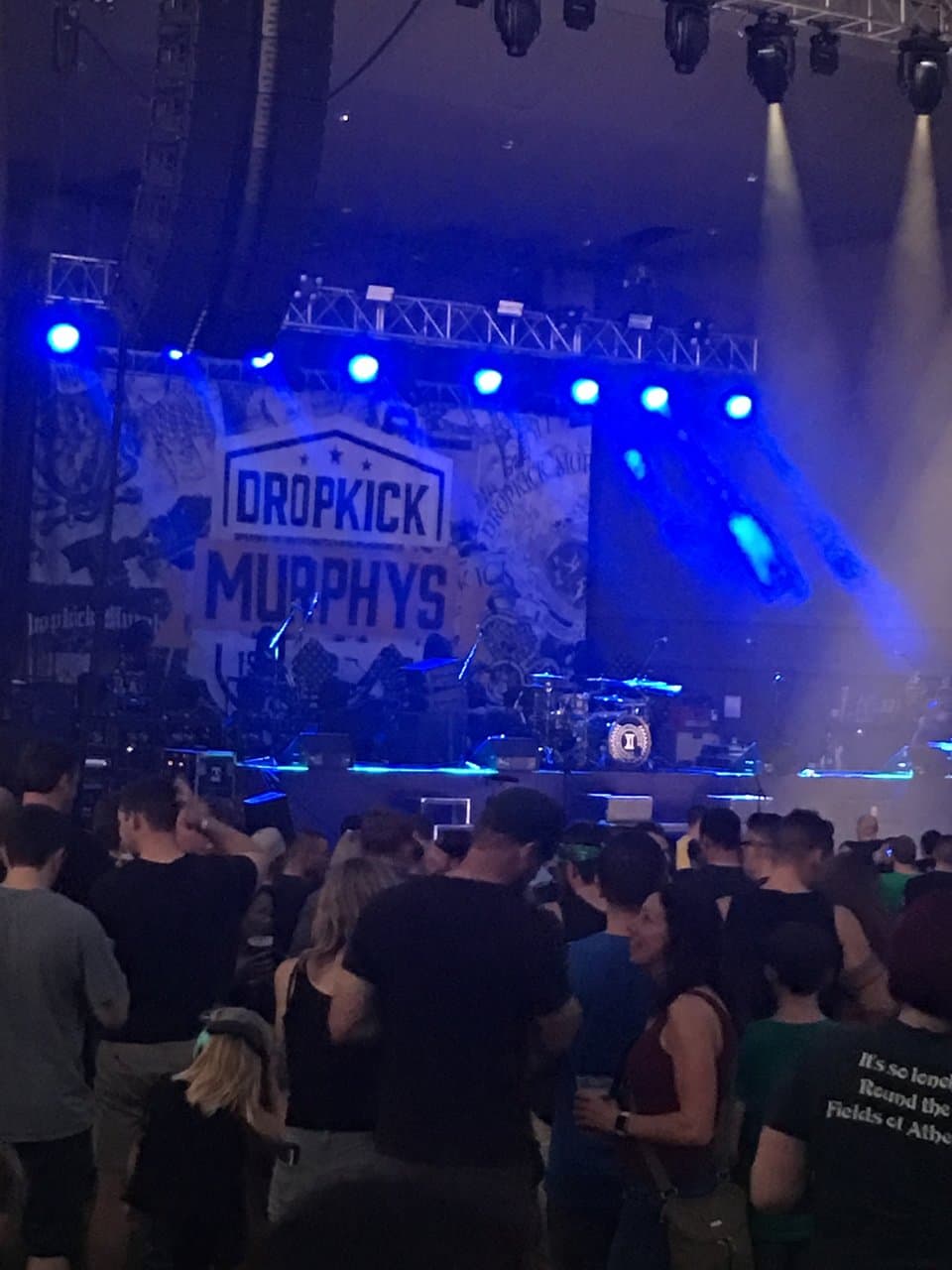 The beginning of the first band