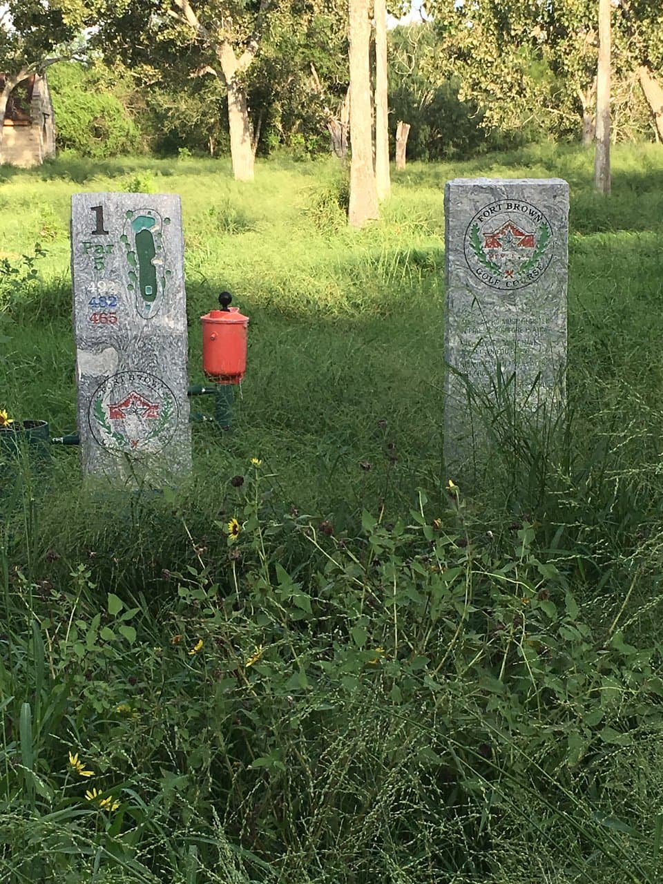 Overgrown Fort Brown Golf Course