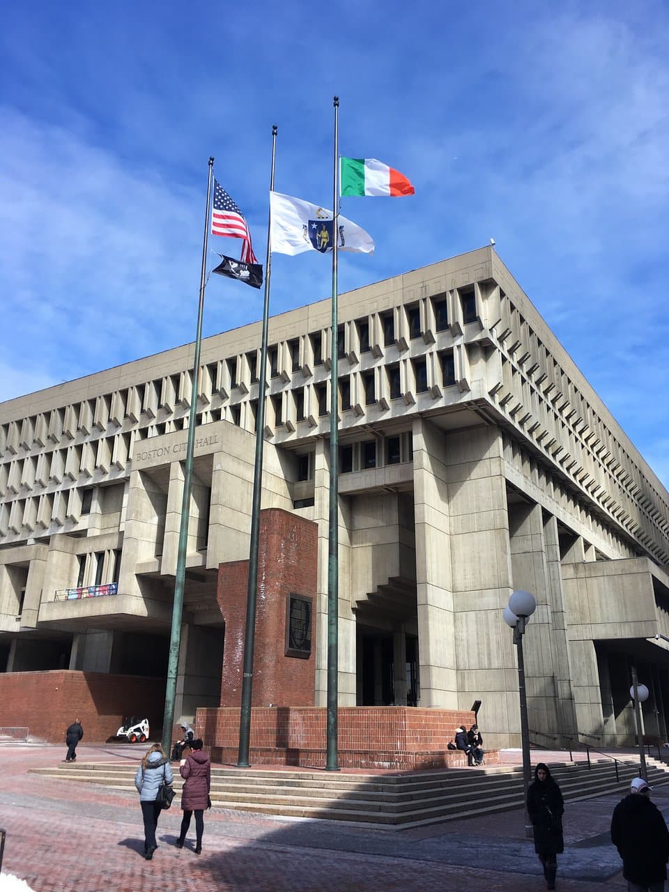 City Hall Plaza Boston