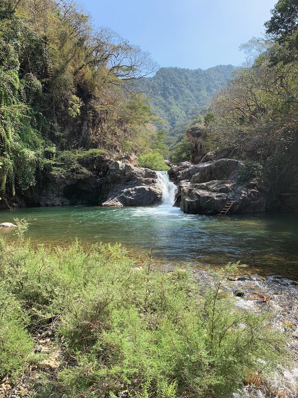 The Waterfall on our tour