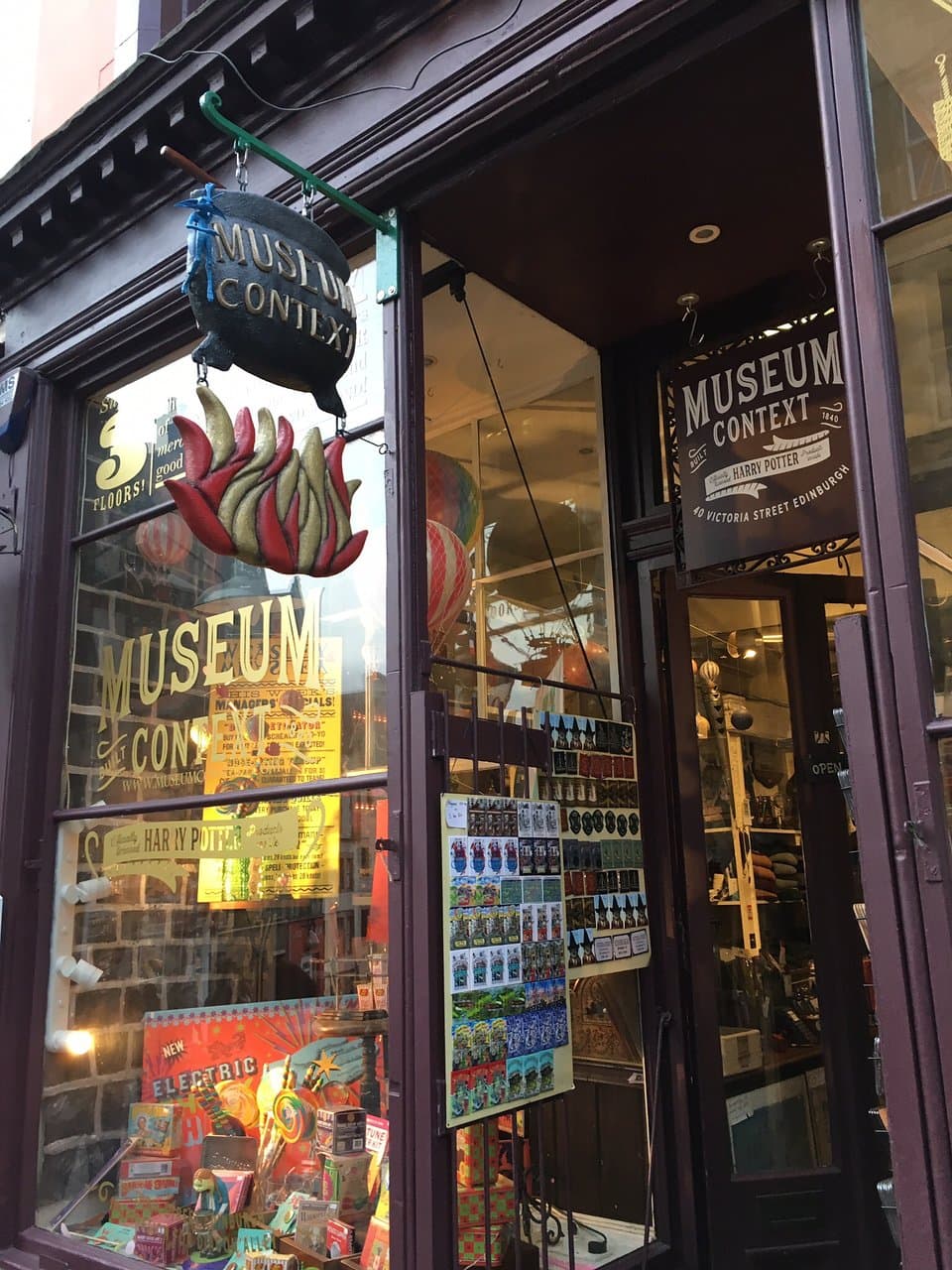 Museum Context Victoria Street Edinburgh
