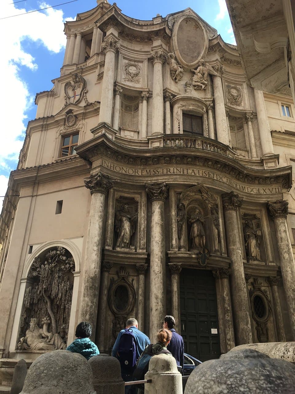 Quattro Fontane crossroads Rome