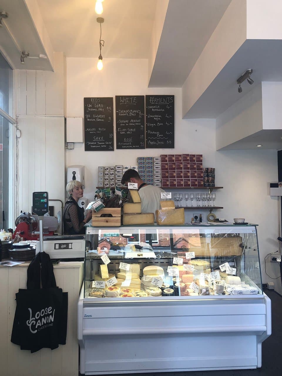 Loose Canon Cheese and Wine