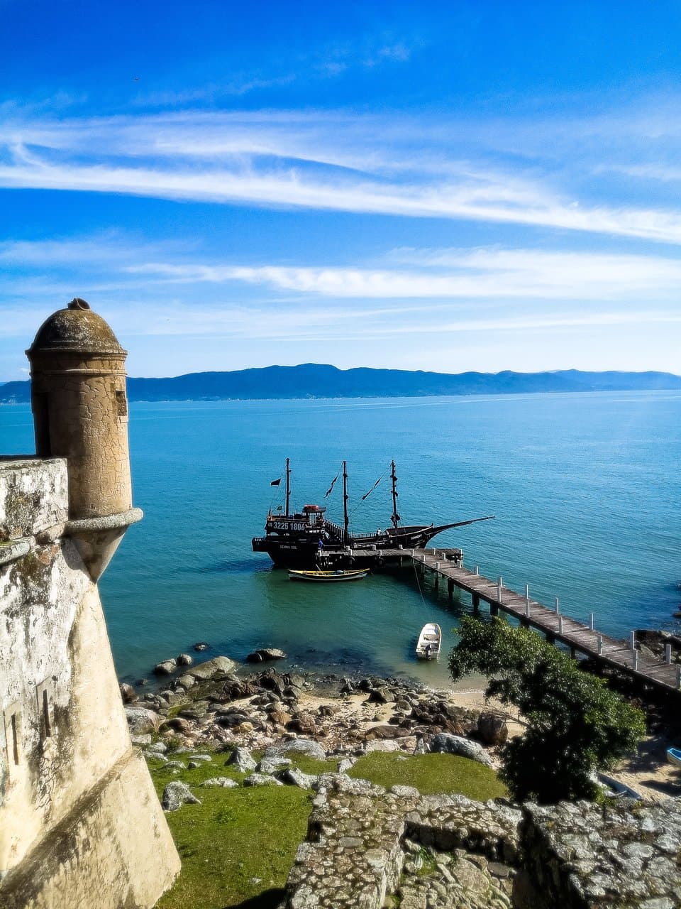 Fortaleza de Santo Antônio na ilha de Ratones Grande