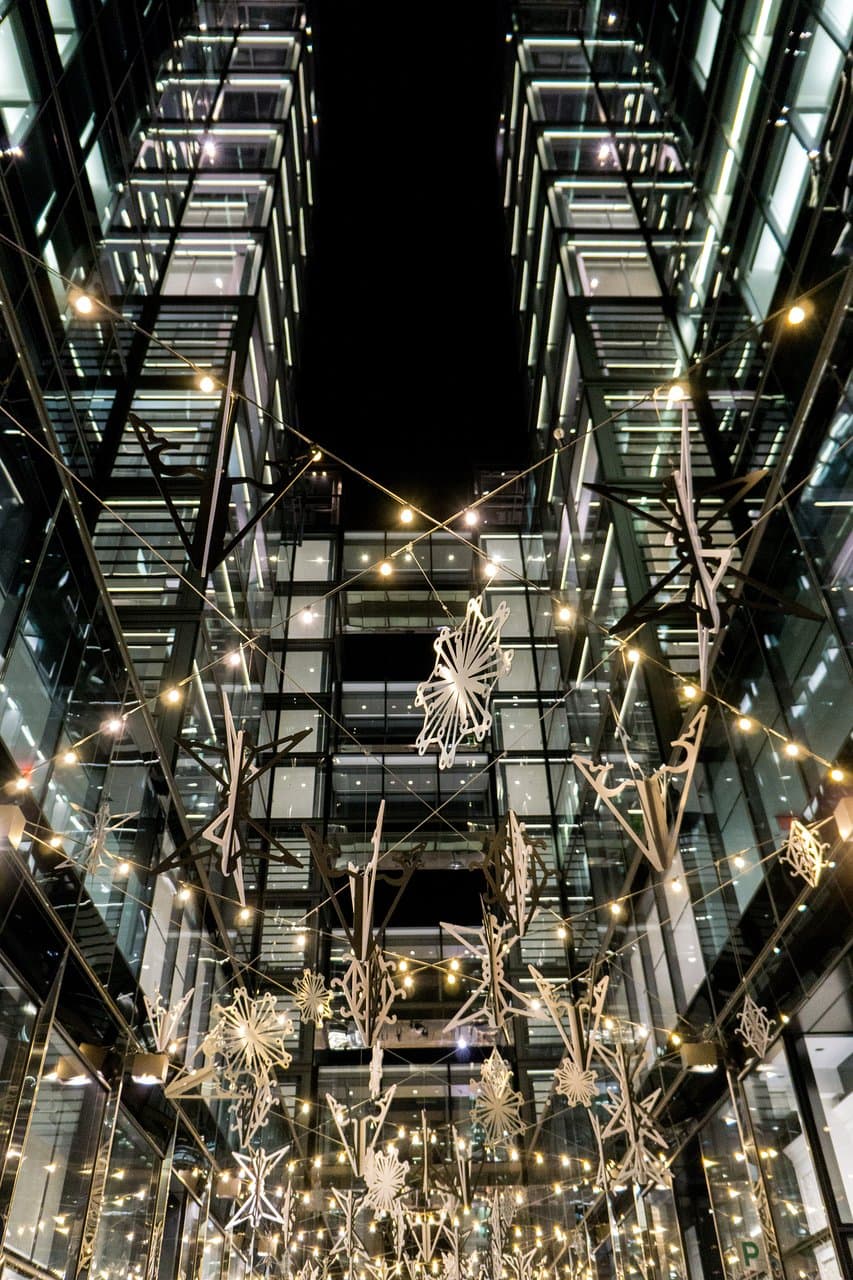 Les décorations a Noël