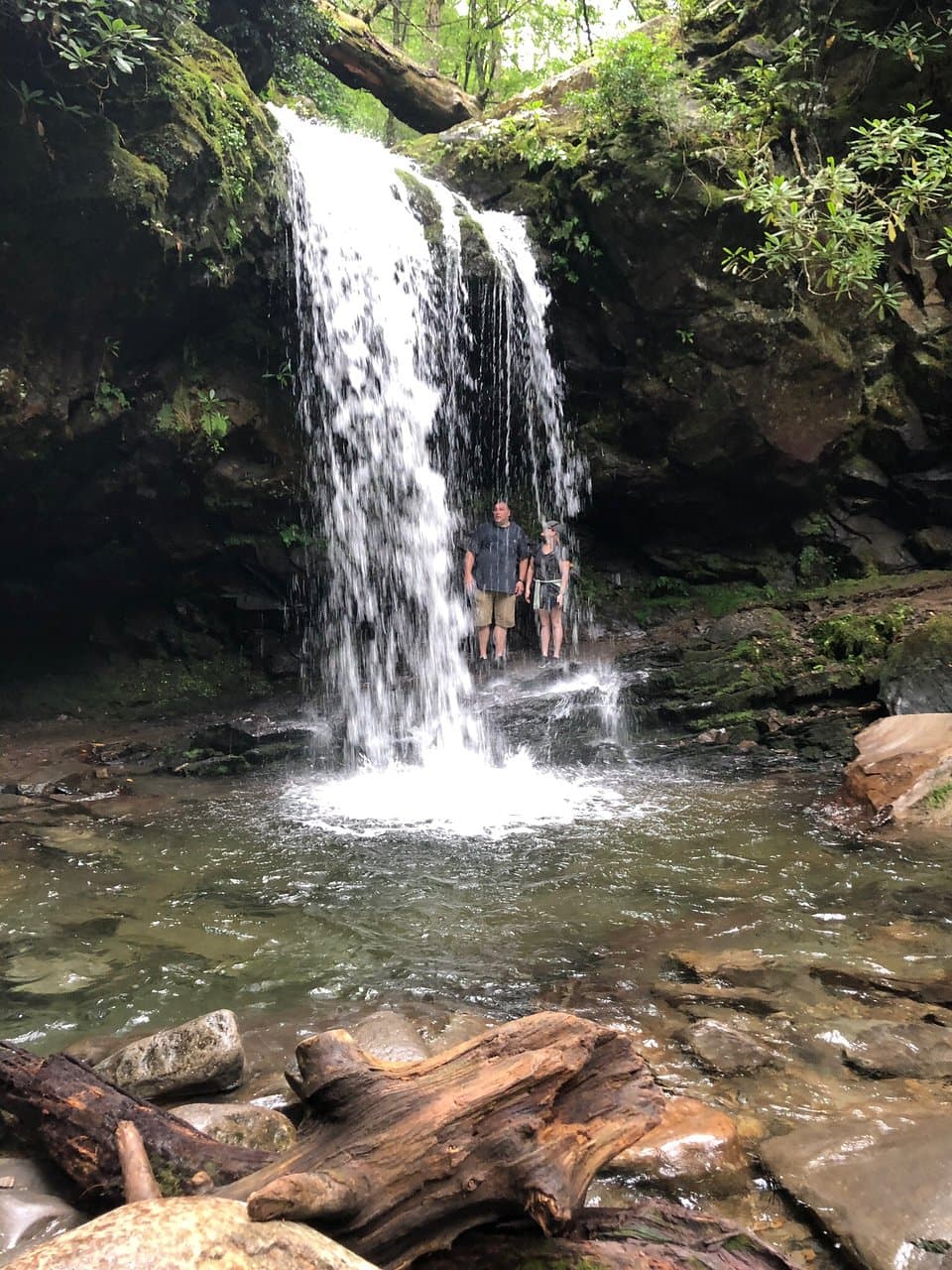 Grotto Falls Trillium Gap Trail