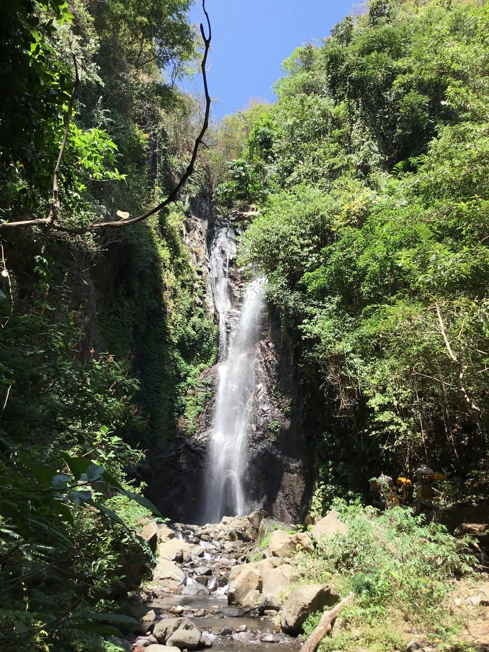 La chute d’eau