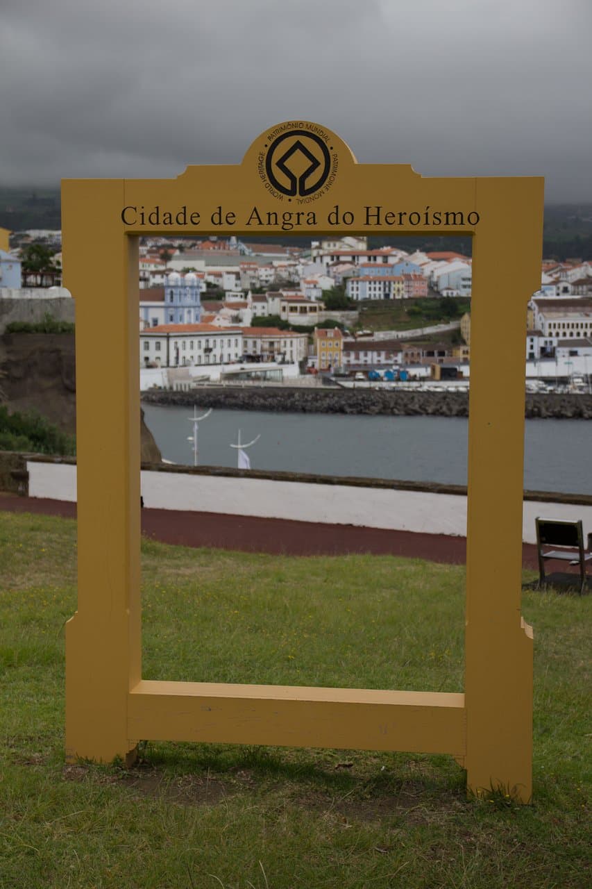 Vista privilegiada para a cidade.